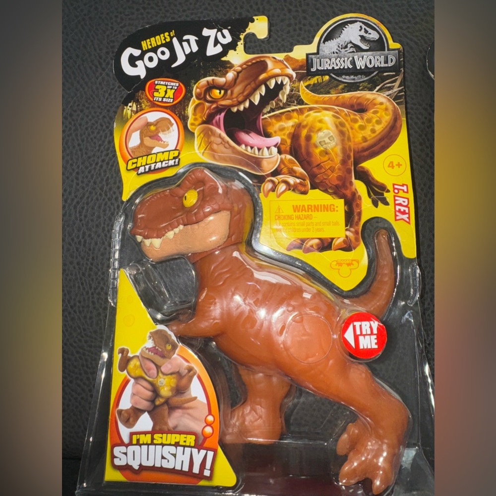*SOLD*Goo Jit Zu Jurassic World Dinosaur Stretch Toy